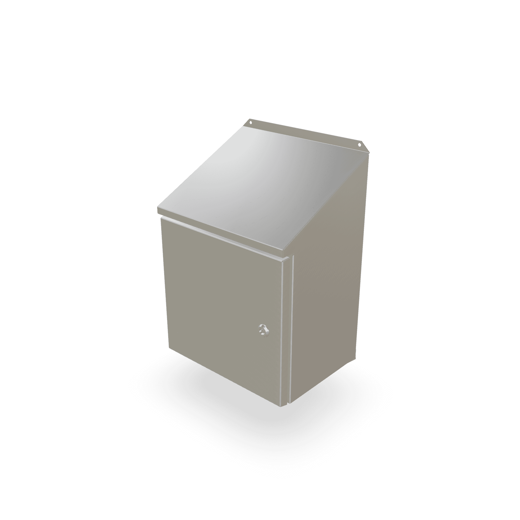 Empco Stainless Sloping Roof Enclosure — 300 × 200 × 155mm by OPIE Manufacturing Group